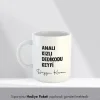 Anneler Gününe Özel Baskılı Hediye Kupa Bardak