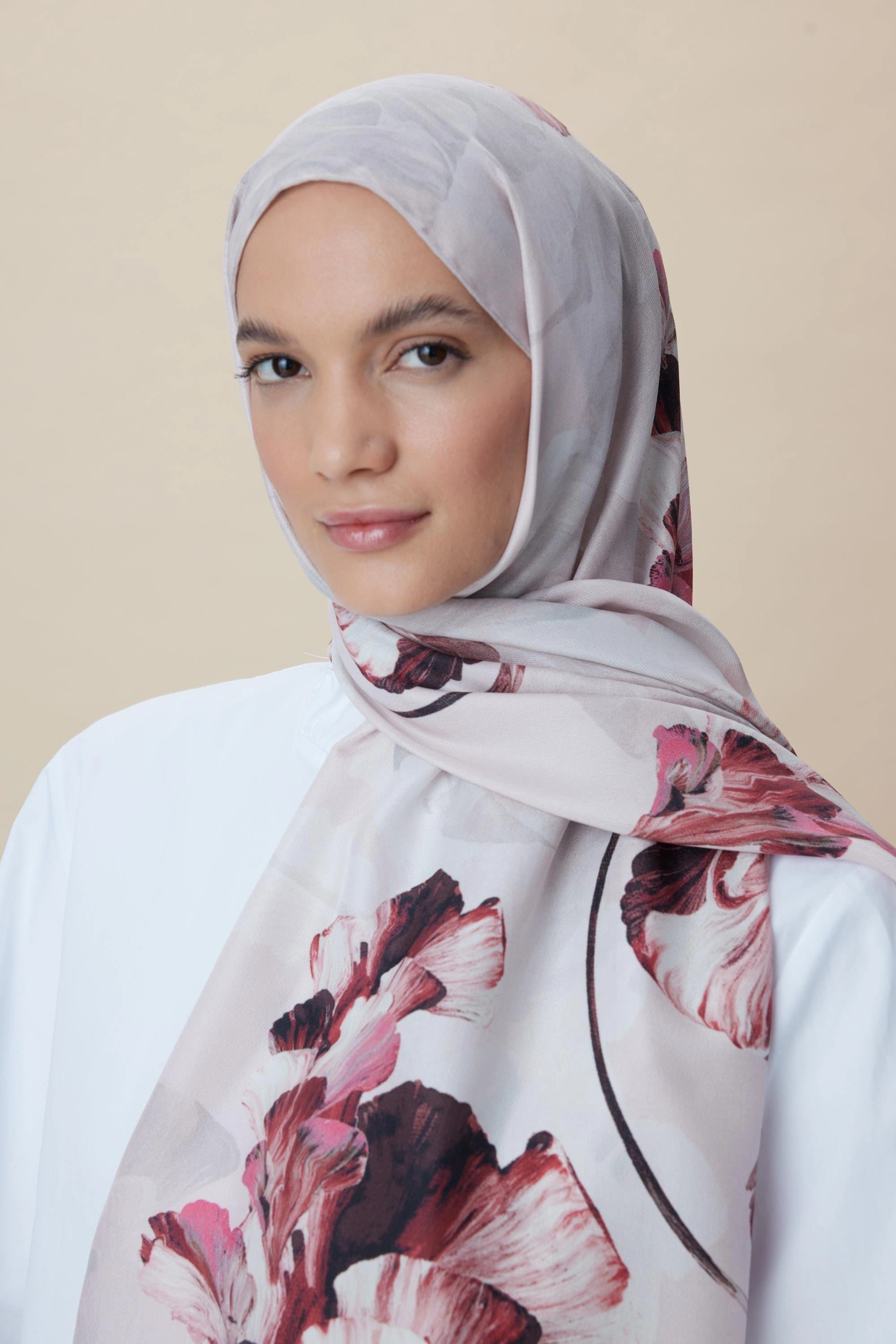 Maisa AKVA PAMUK İPEK ŞAL 70*190 CM - PUDRA PEMBE