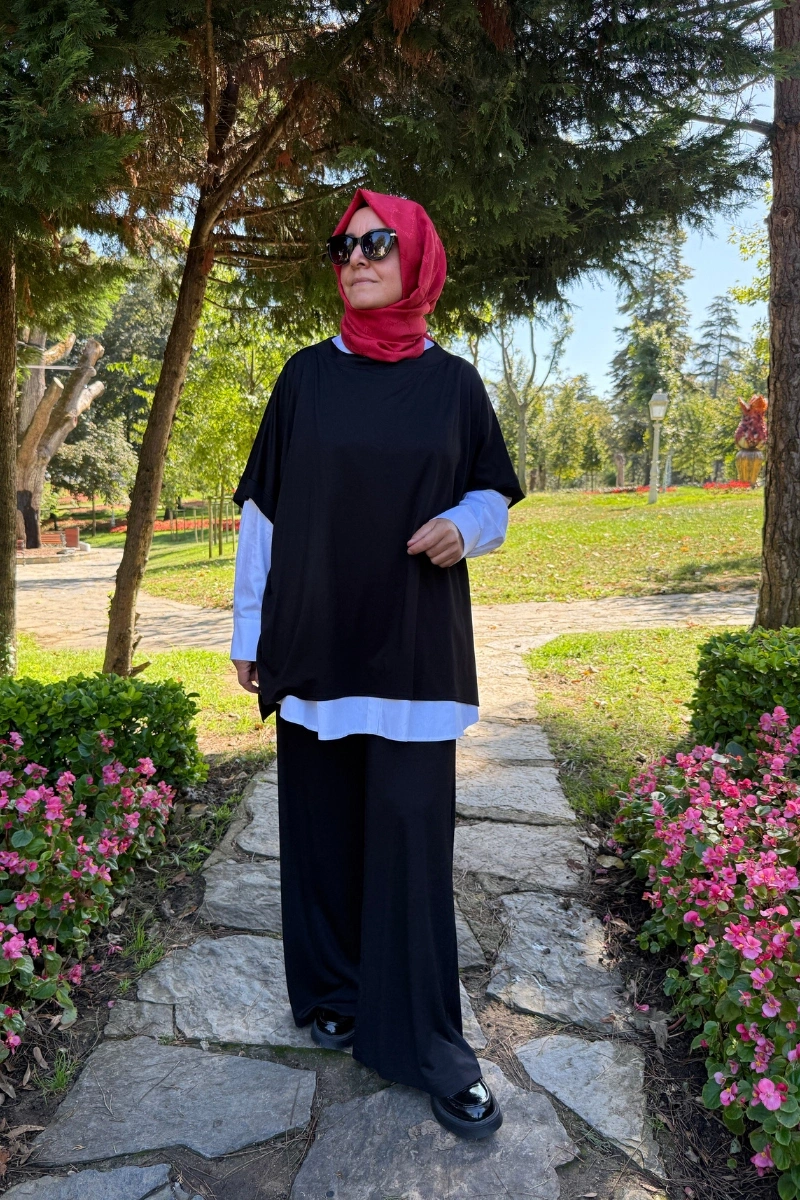 Almarwah 3lü Modal Takım Siyah 202879