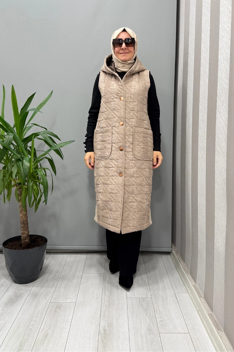 Almarwah Yelek Bej 505329