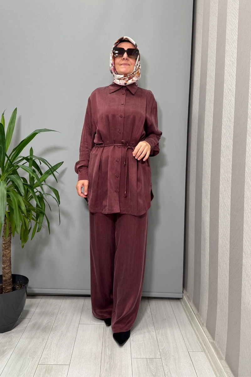 Clande Takım Bordo 3019-1017