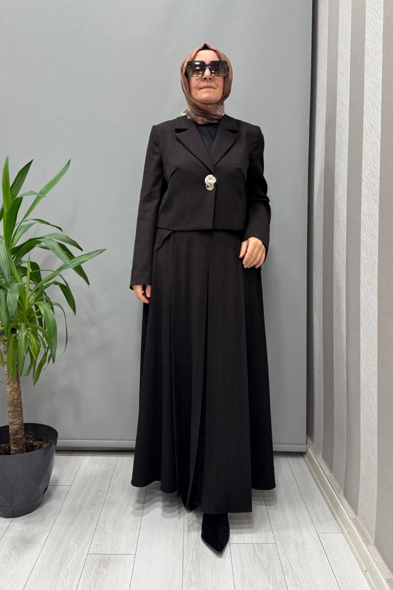 Clande Takım Kahve 4001-2001