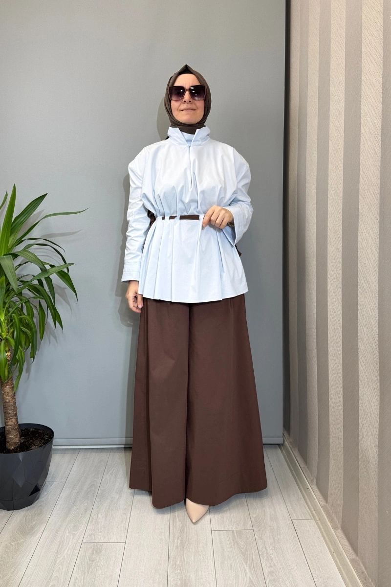 Clande Tunik Mavi 2601-3019