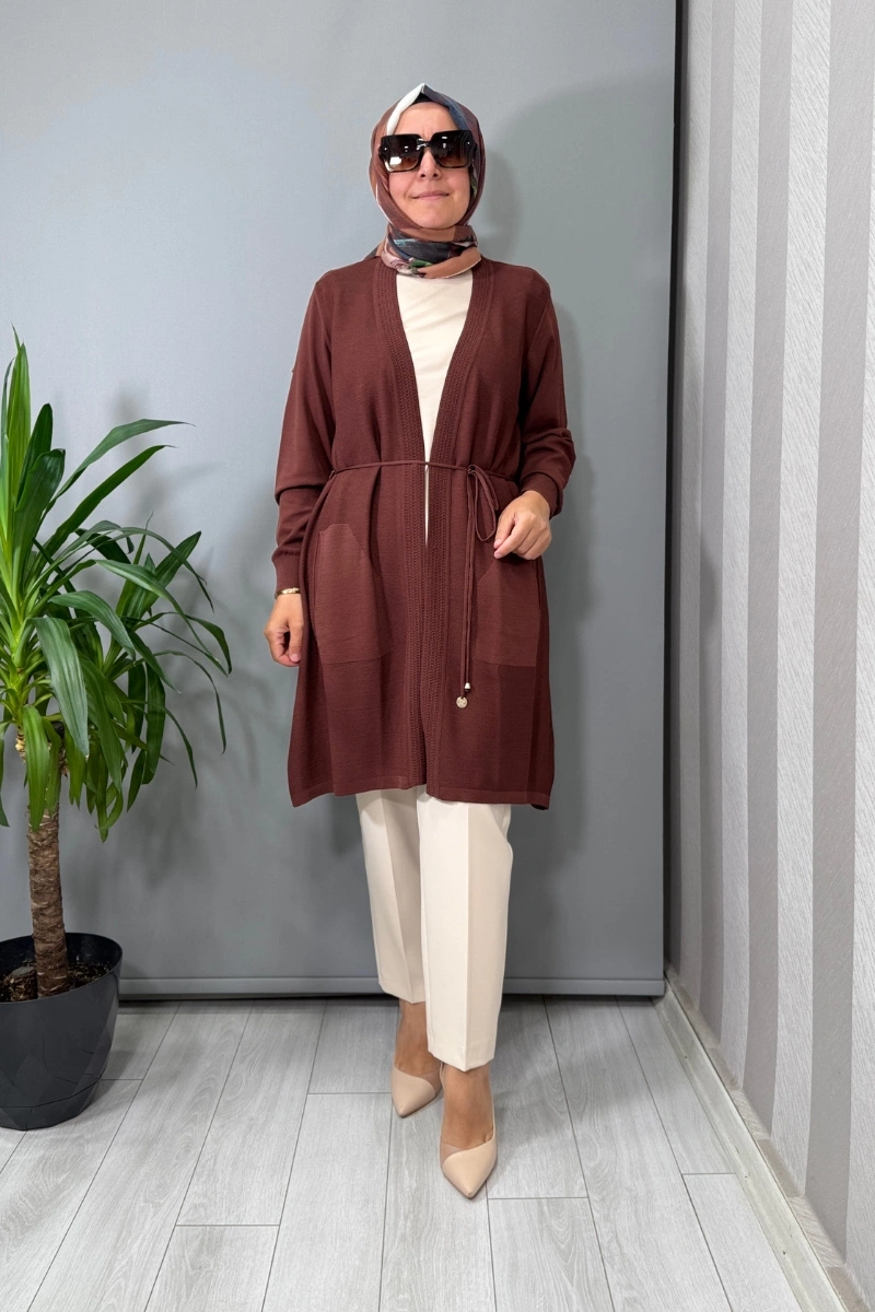 Ghisa Hırka Kahve 26KOBHRK3185
