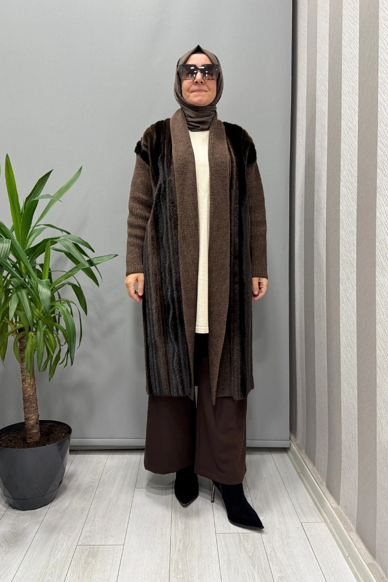 Ghisa Hırka Kahve 5KGSHRK3050