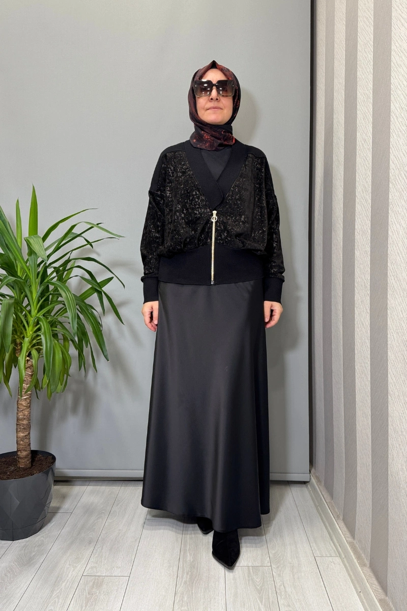 Ghisa Hırka Siyah 26KÖRHRK3353