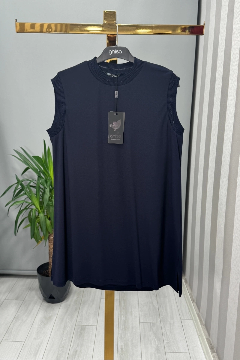 Ghisa Kolsuz Tunik Lacivert GSBASİC4677