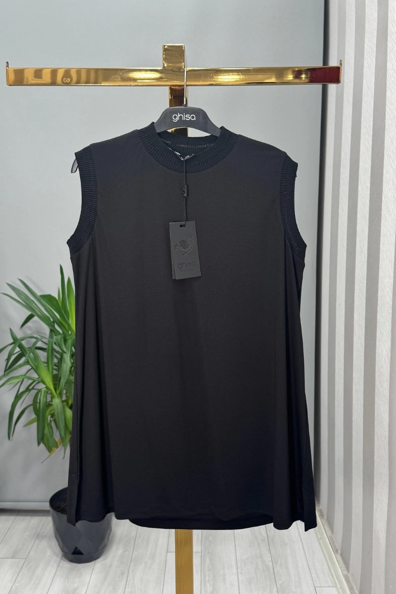 Ghisa Kolsuz Tunik Siyah GSBASİC4677