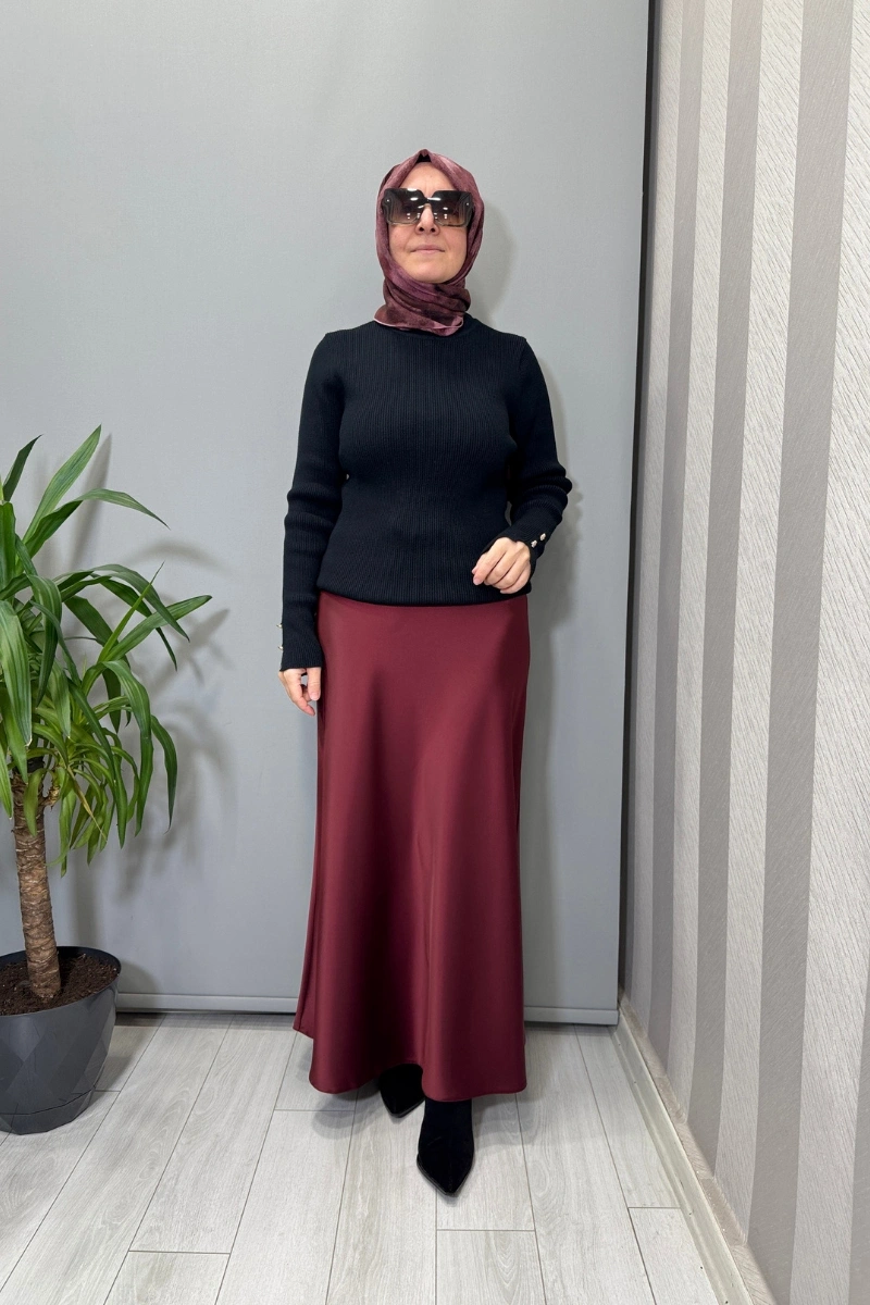 Ghisa Selanik Triko Tunik Siyah GSBASİC4658