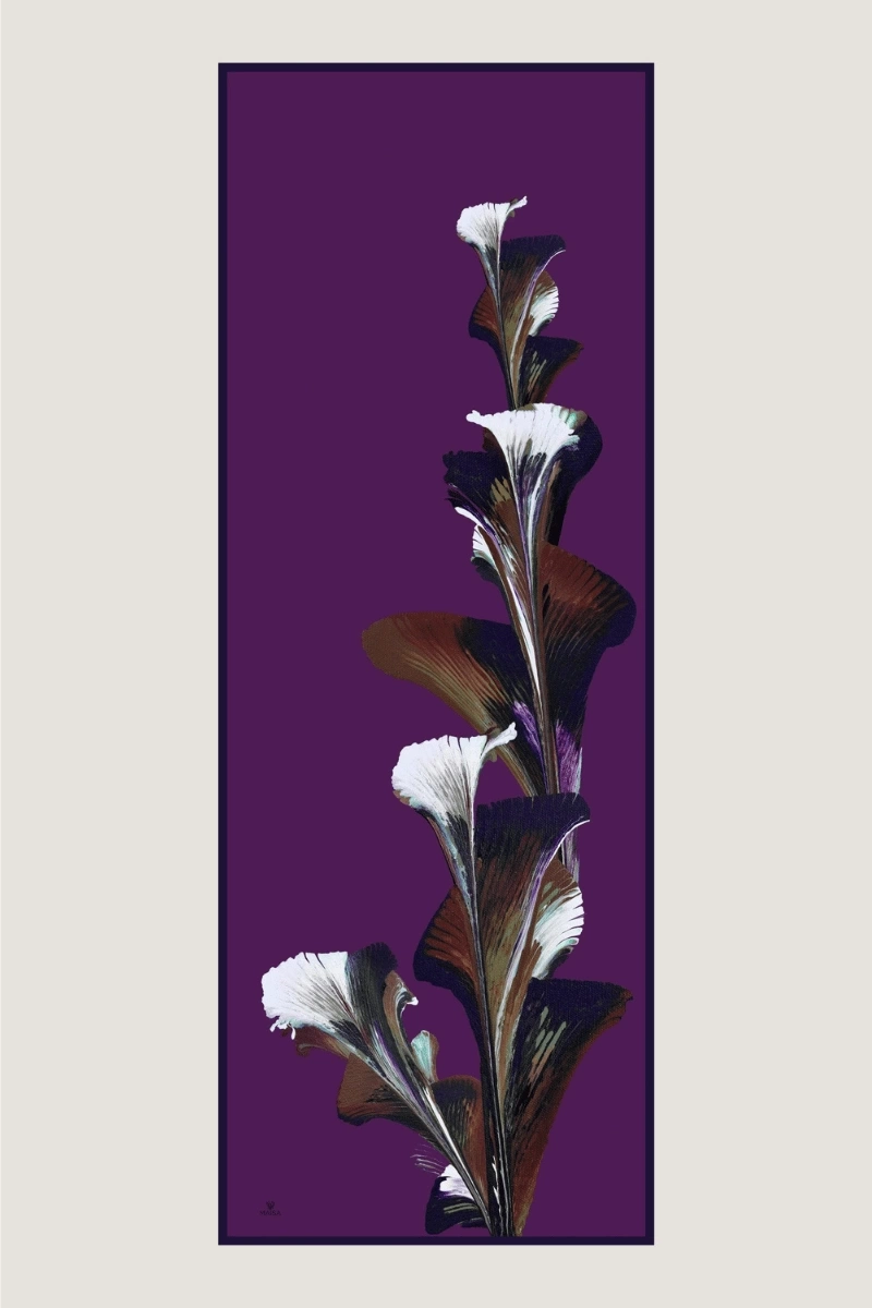Maisa ŞULE PAMUK İPEK ŞAL 70*190 CM - MÜRDÜM