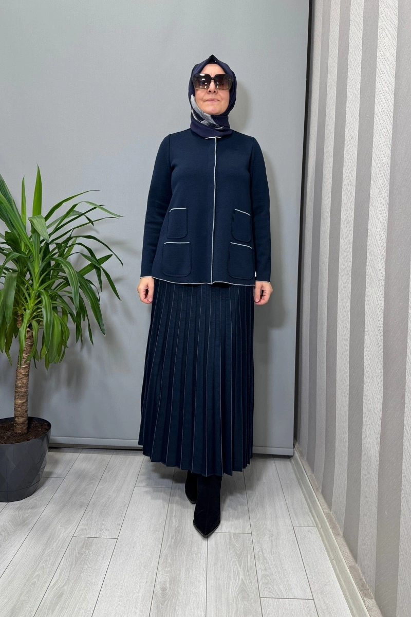 Miss Dalida Triko Takım Lacivert T26K-8201 (T26K-2004)