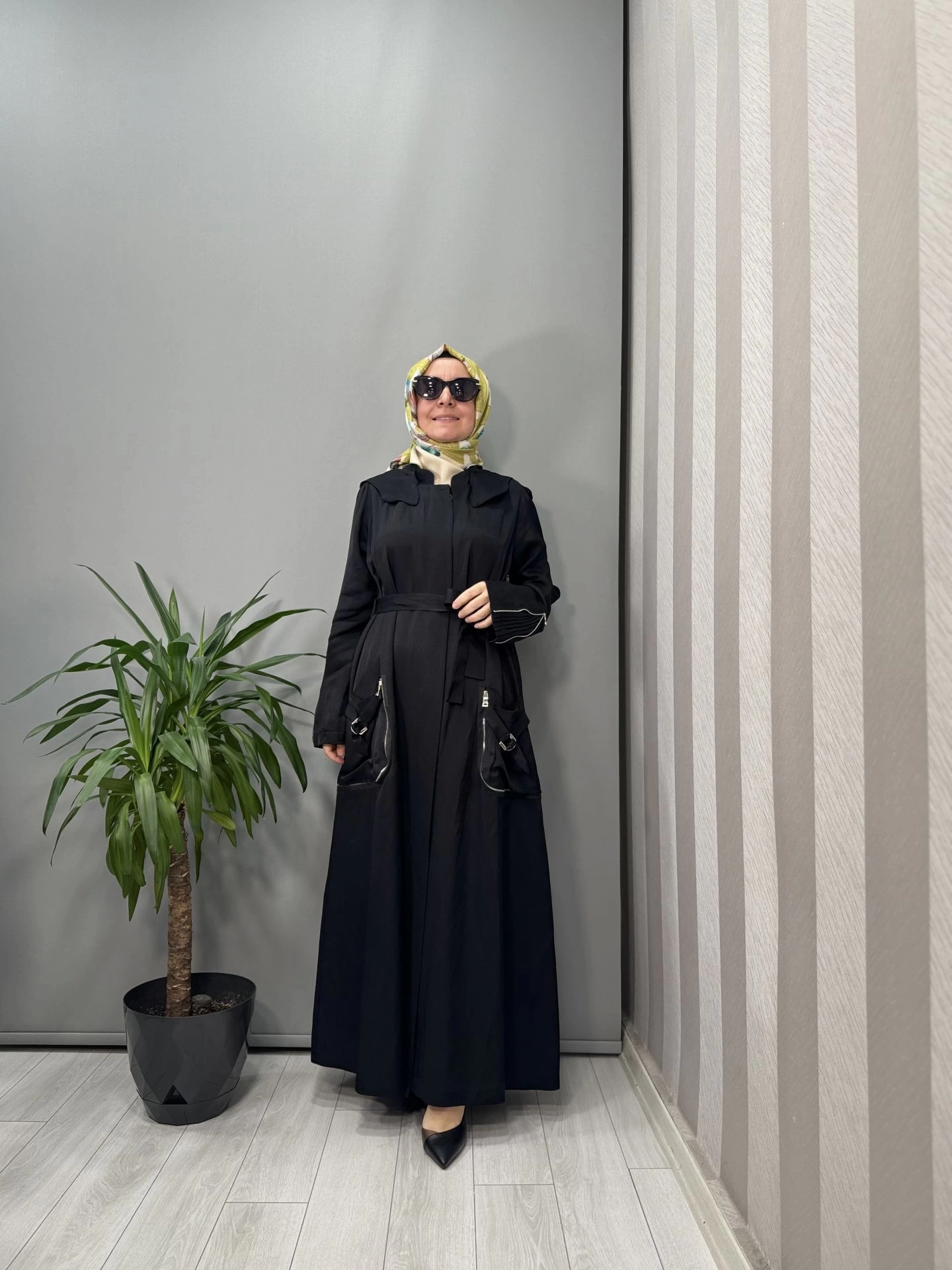 Misswhence Chanel Keten Pardesü Siyah 37523