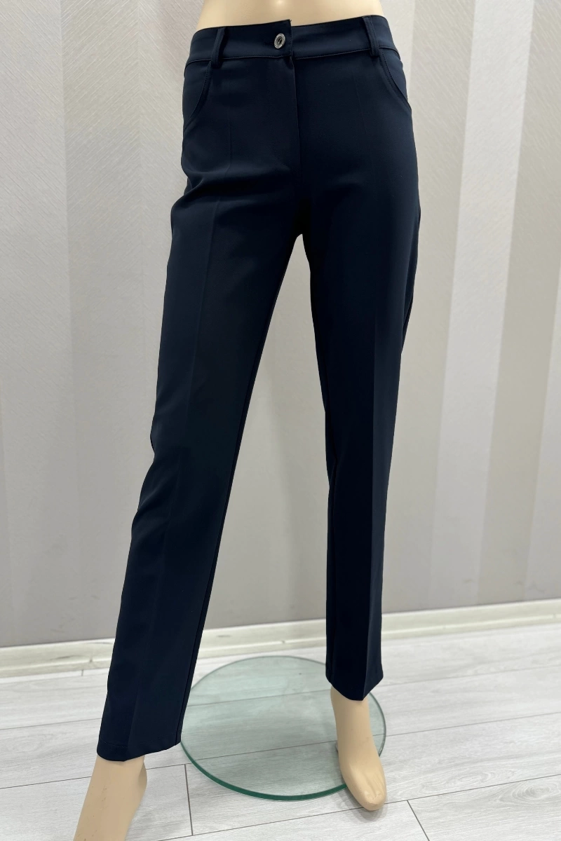 MissWhence Cigarette Pantolon-Lacivert 24104