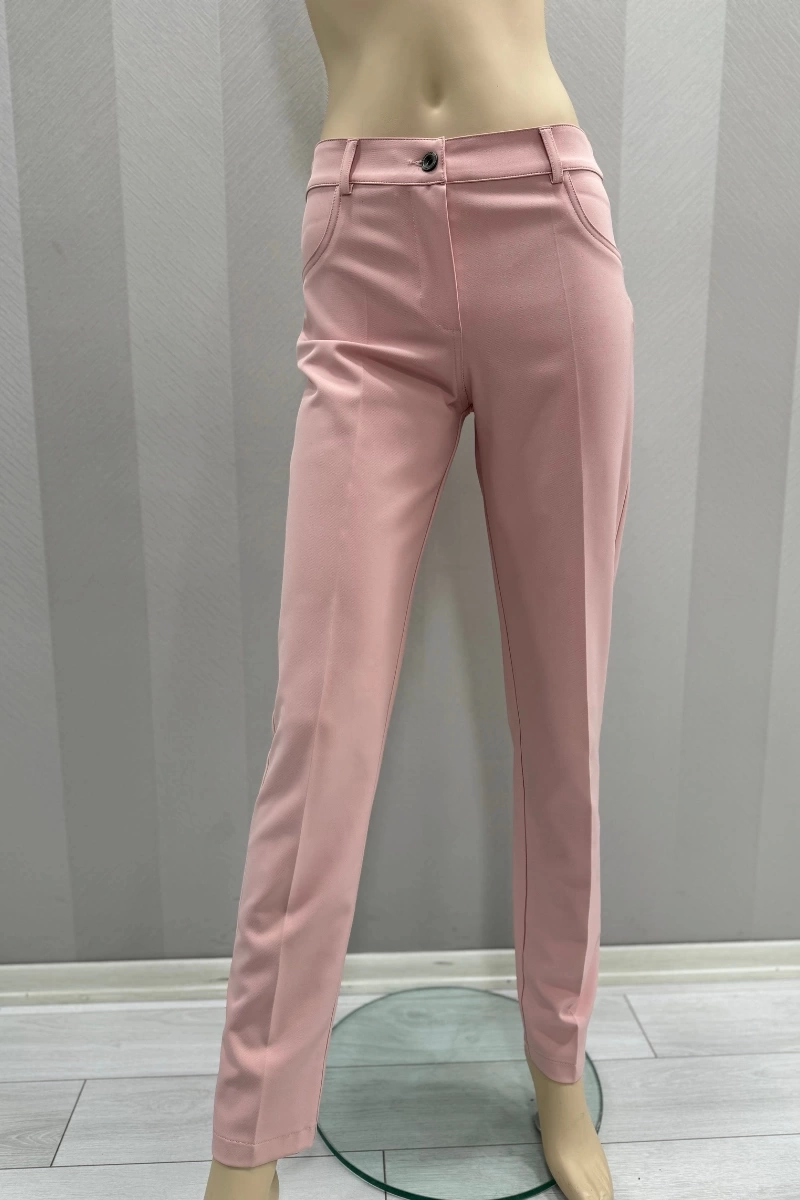 MissWhence Cigarette Pantolon-Pembe 24104