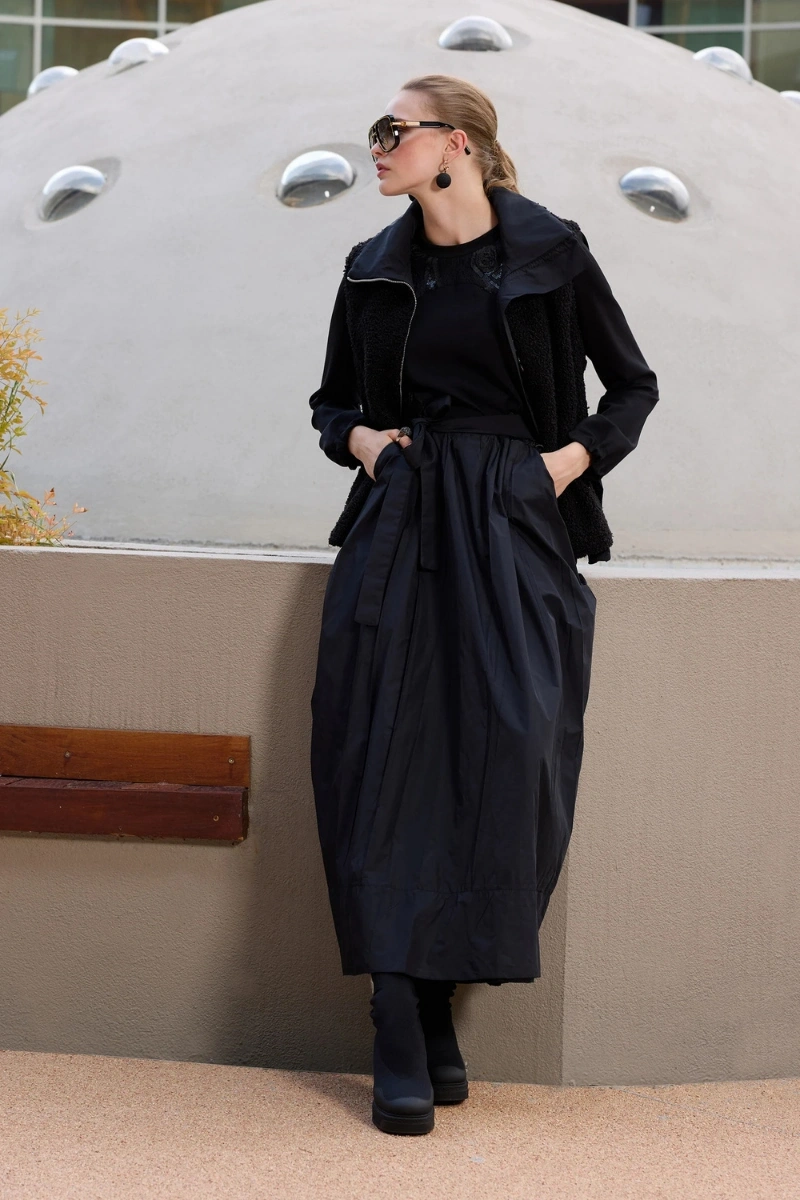 Misswhence Yelek Siyah 38701