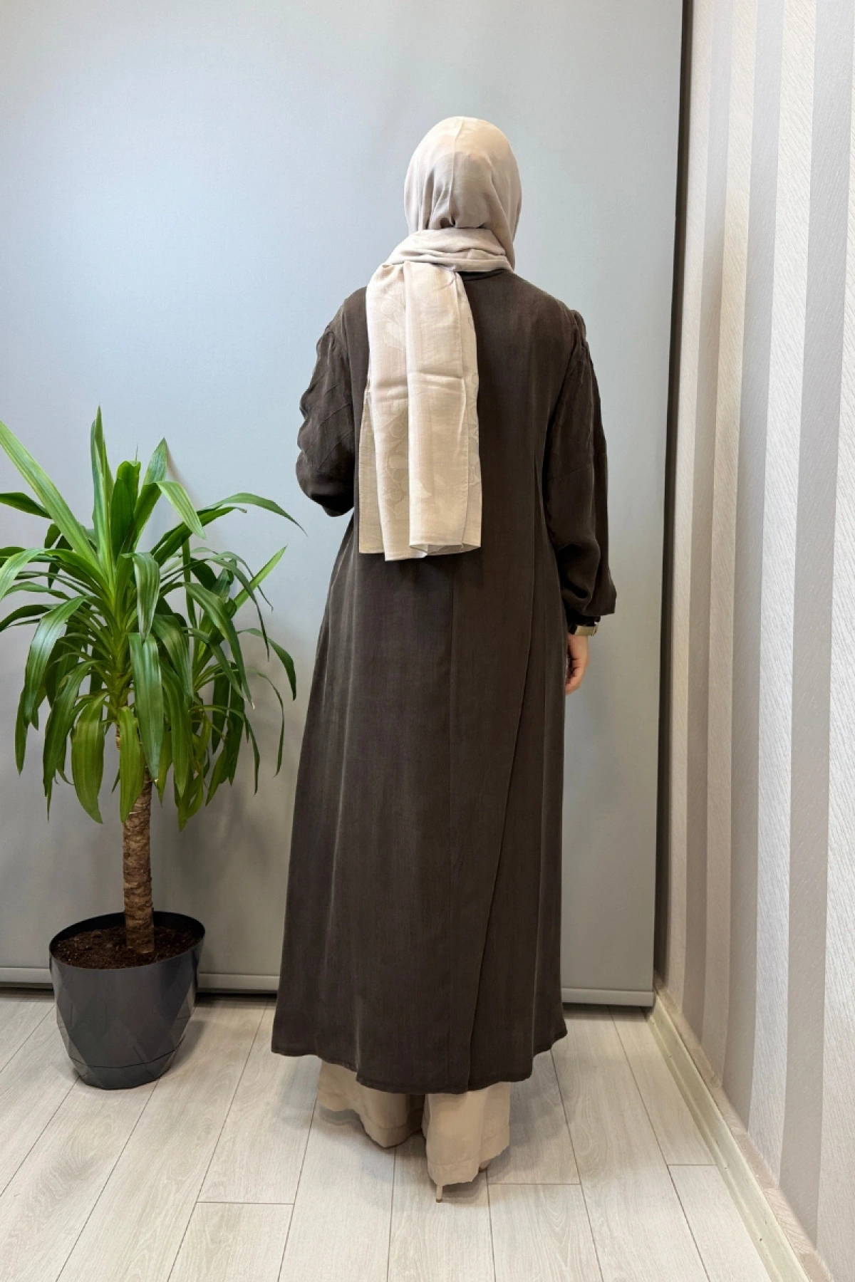 Misswhence İpek Tunik Kahve 39031