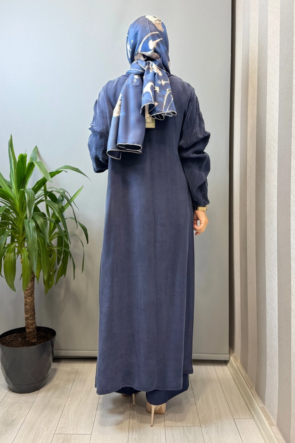 Misswhence İpek Tunik Lacivert 39031