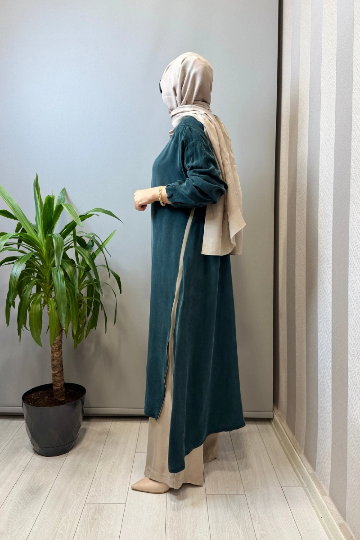 Misswhence İpek Tunik Yeşil 39031