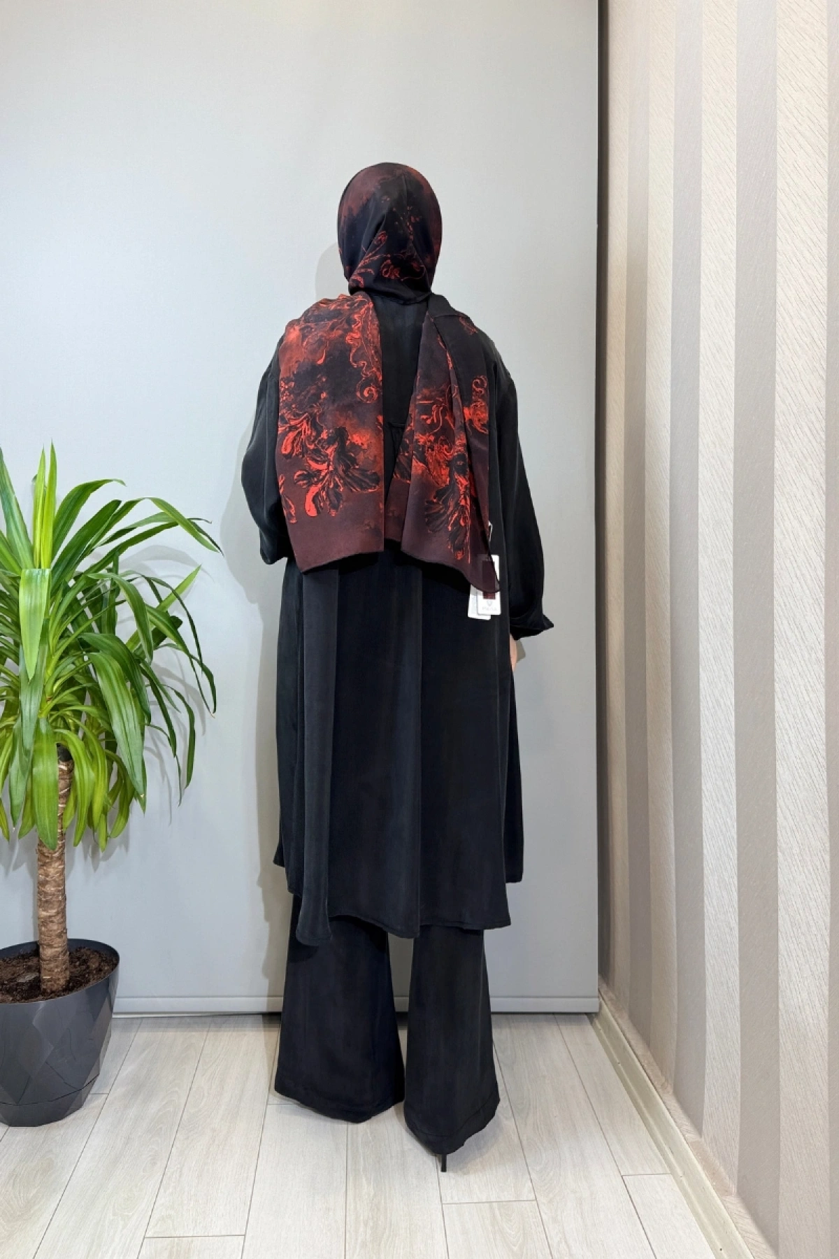 Misswhence Cupra İpek Kap Siyah 39310