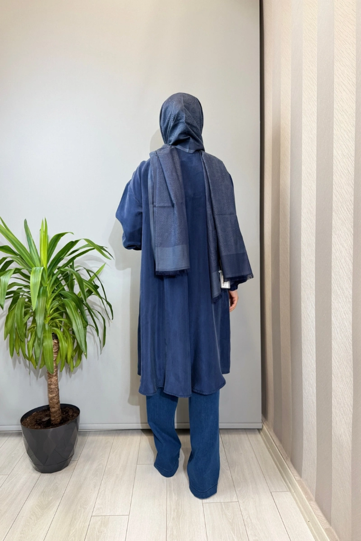 Misswhence Cupra İpek Kap İndigo 39310