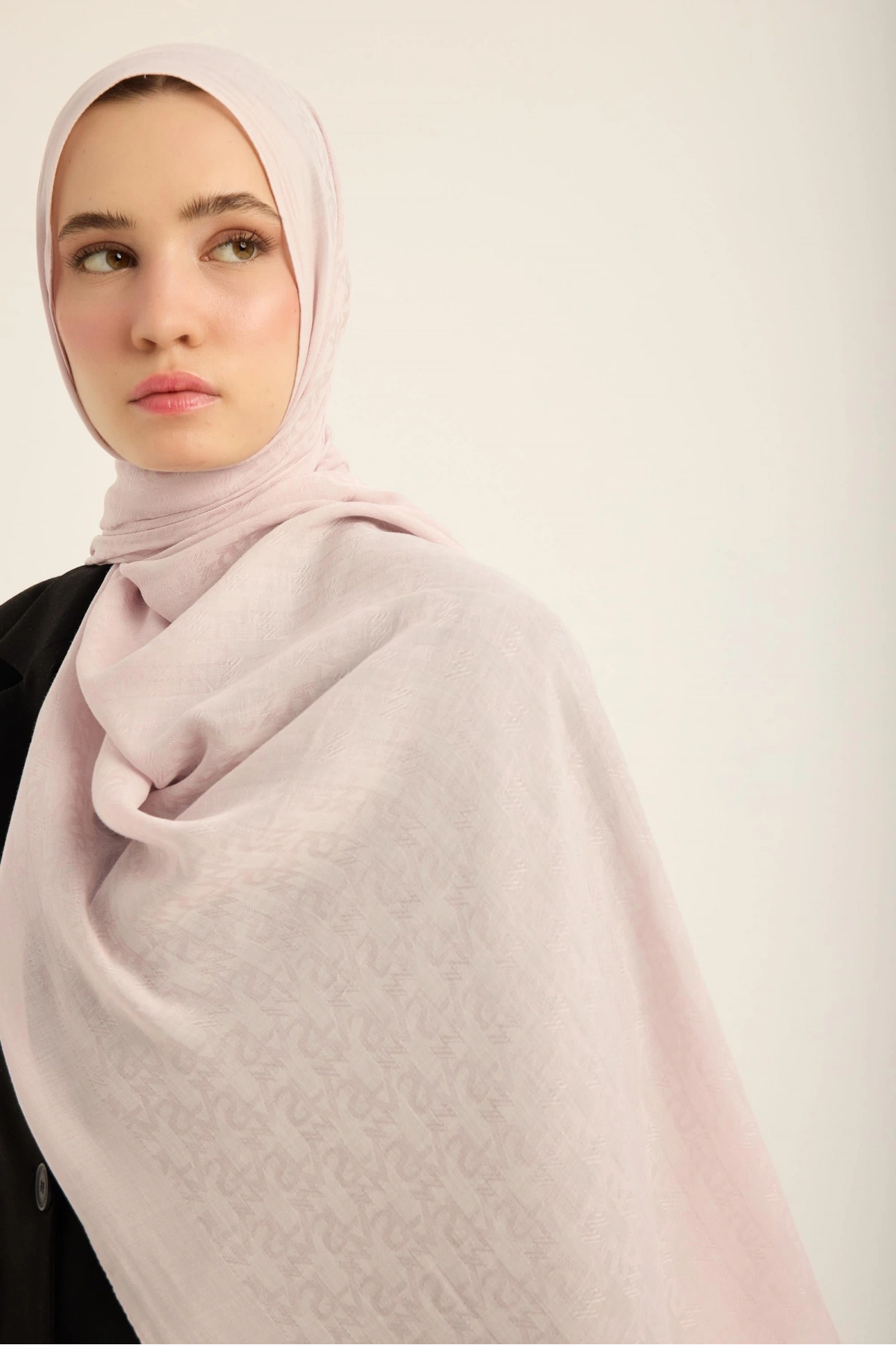 Maisa REMZ İPEK PAMUK TENSEL ŞAL 70*190 CM - AÇIK PEMBE