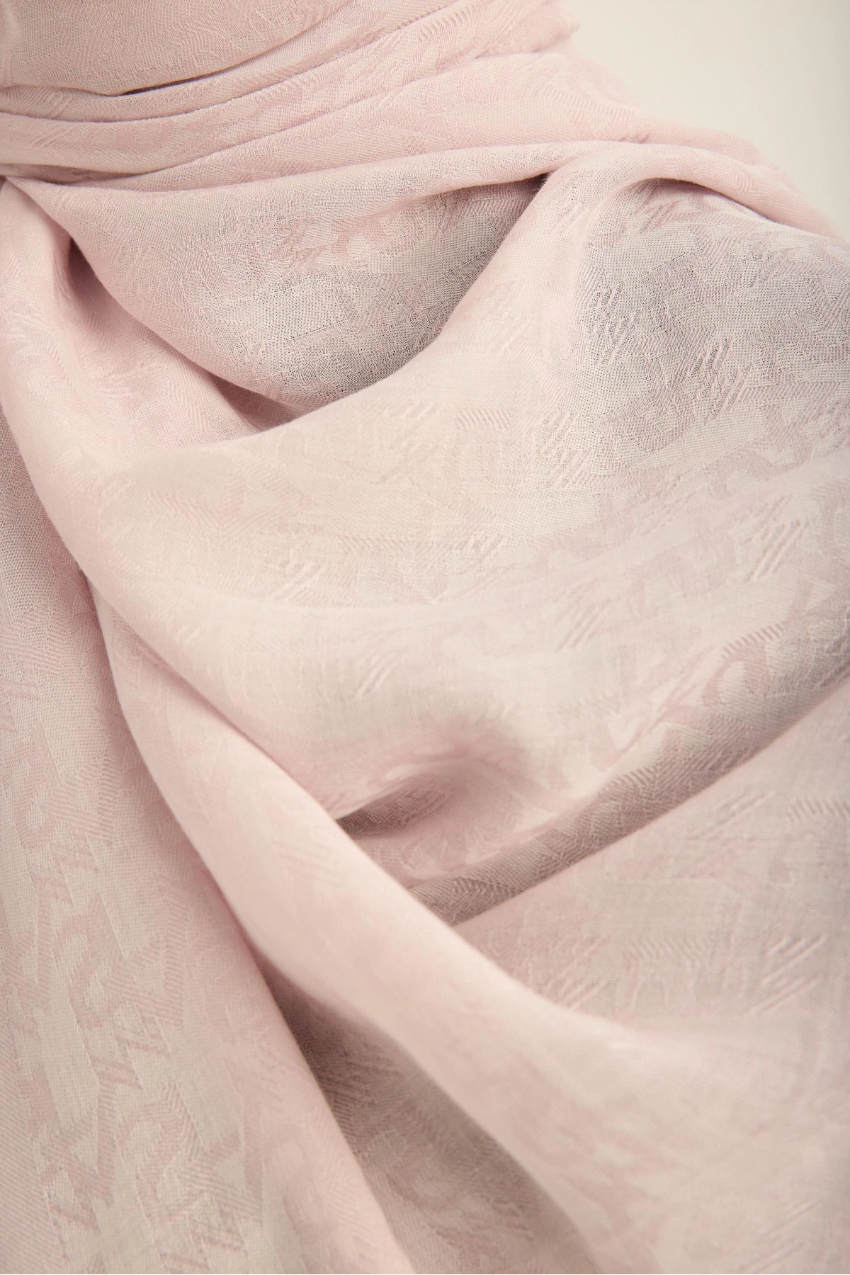 Maisa REMZ İPEK PAMUK TENSEL ŞAL 70*190 CM - AÇIK PEMBE