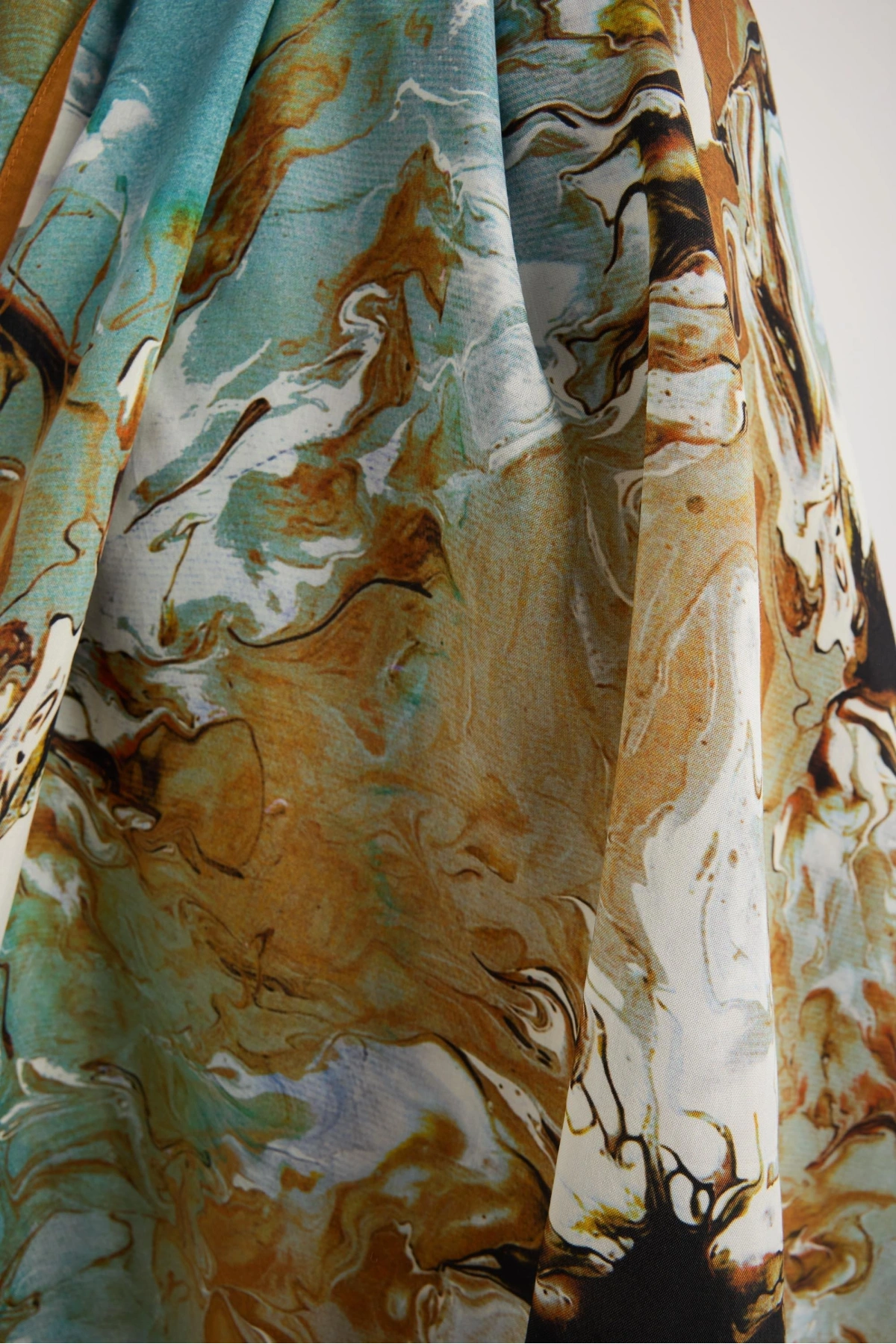 Maisa SABA FLOŞ VİSKON ŞAL 70*190 CM - CAMEL