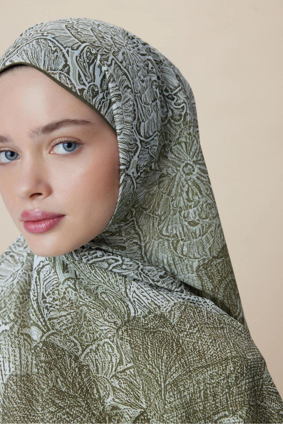 Maisa SEDEF FLOŞ VİSKON ŞAL 70*190 CM - BEJ