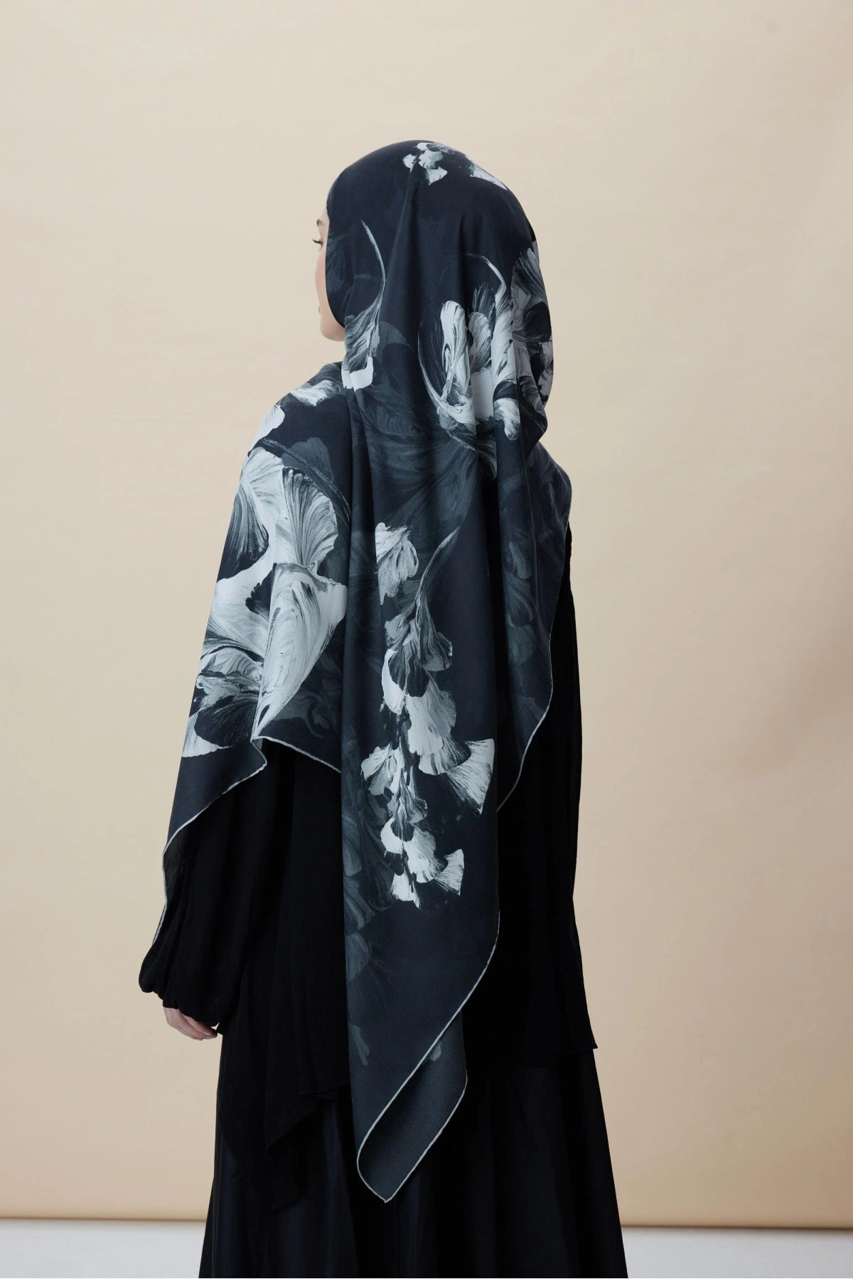 Maisa AKVA PAMUK İPEK ŞAL 70*190 CM - ANTRASİT