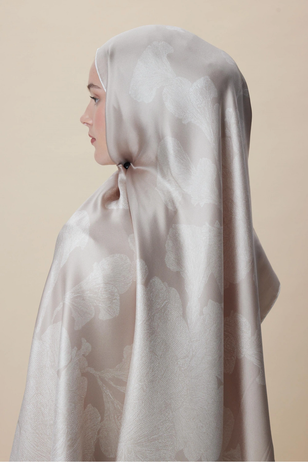 Maisa FARAH MULBERRY İPEK ŞAL 70*190 - VİZON