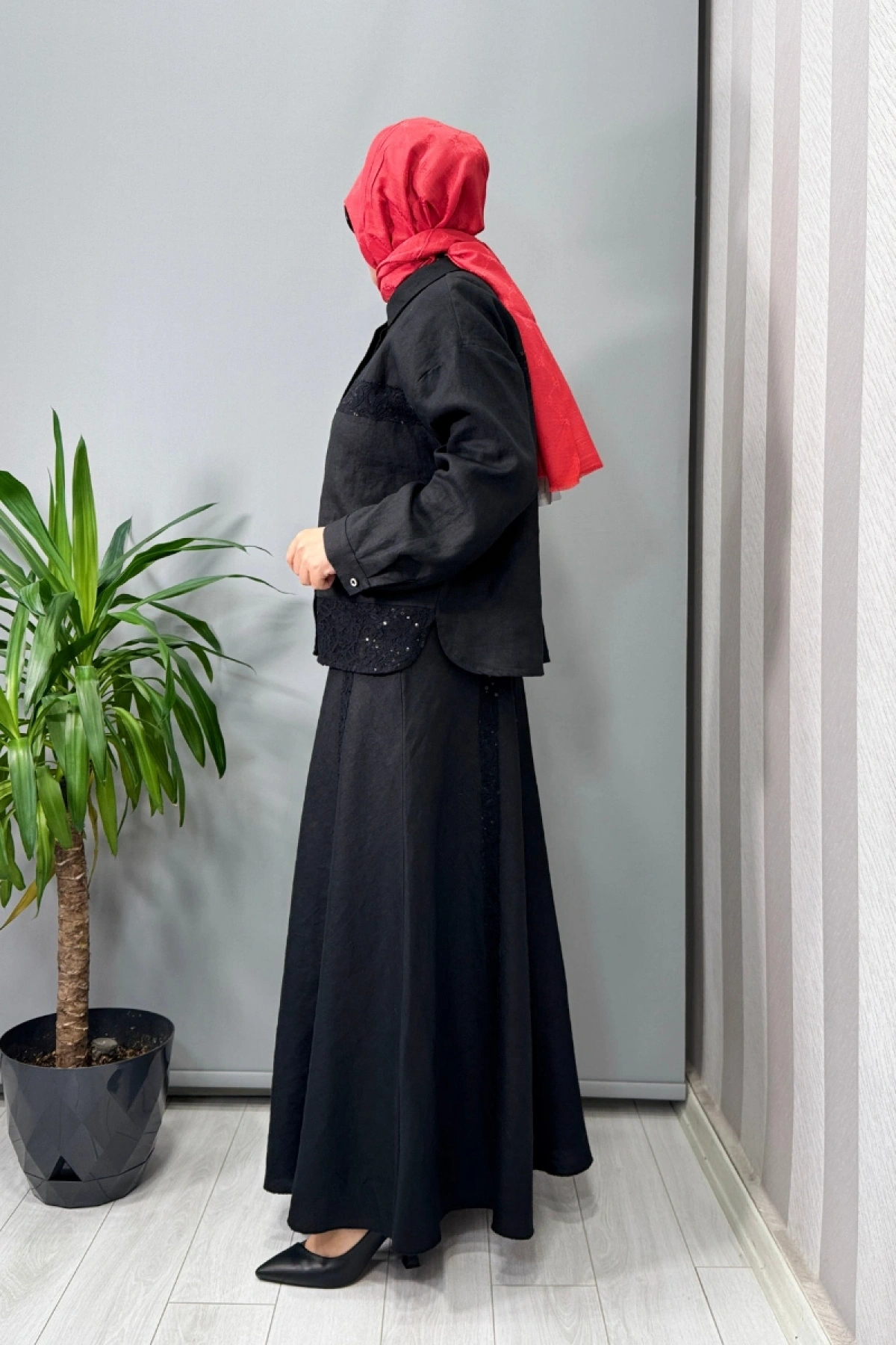 Ghisa Takım Siyah 25YGSTKM4034