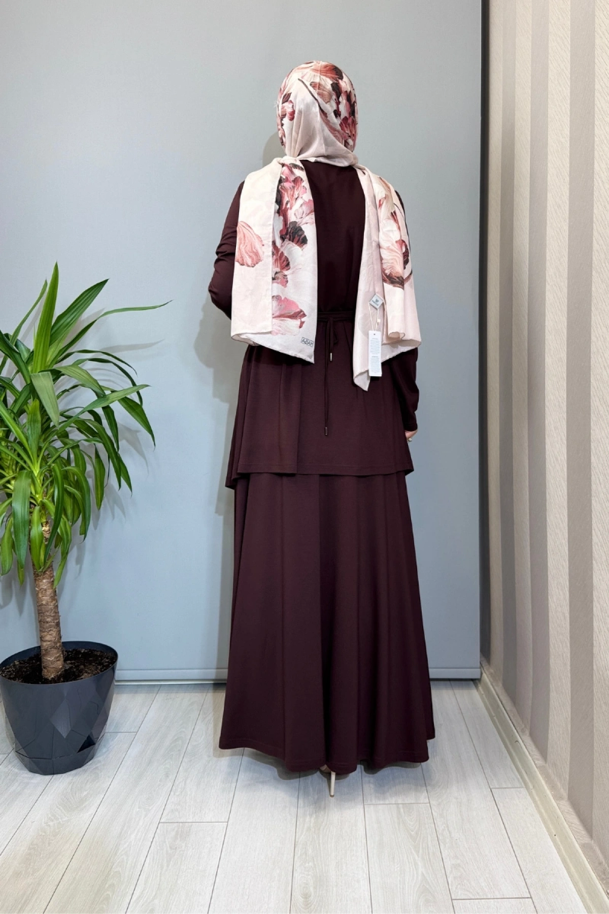 Almarwah Kemer Detaylı Takım Bordo 202968