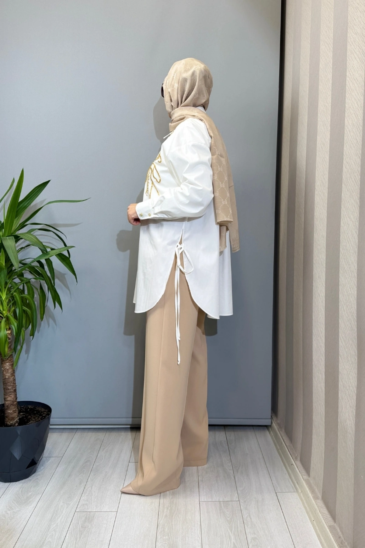 Ghisa Gömlek Ekru 3610T4170B