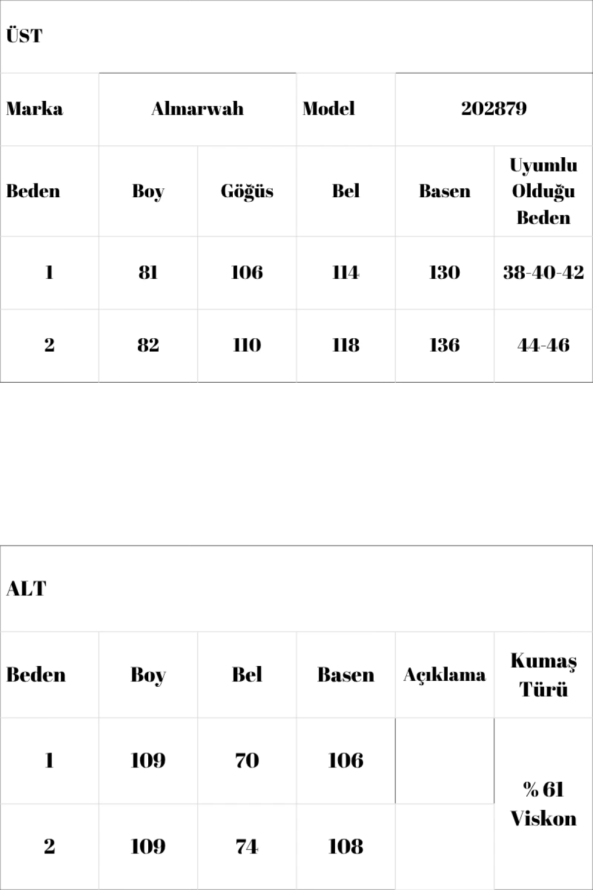 Almarwah 3lü Modal Takım Siyah 202879