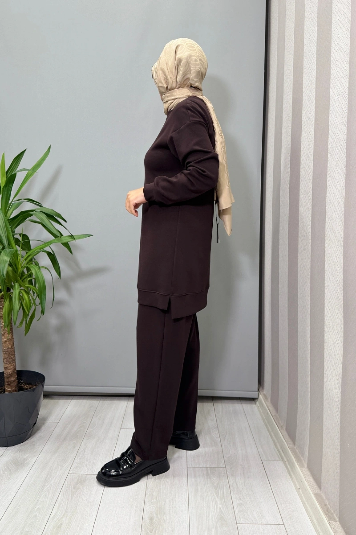 Almarwah 3lü Takım Kahve 202953