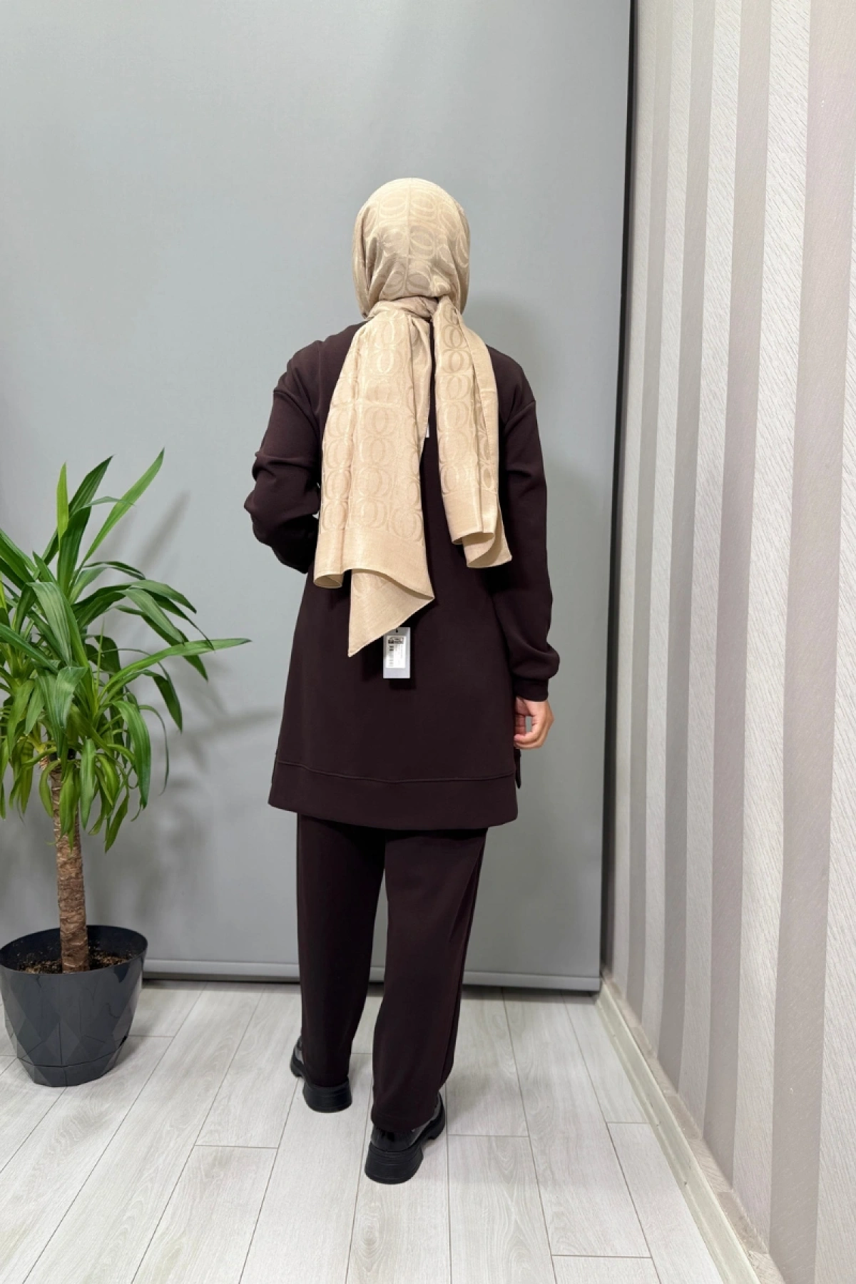 Almarwah 3lü Takım Kahve 202953