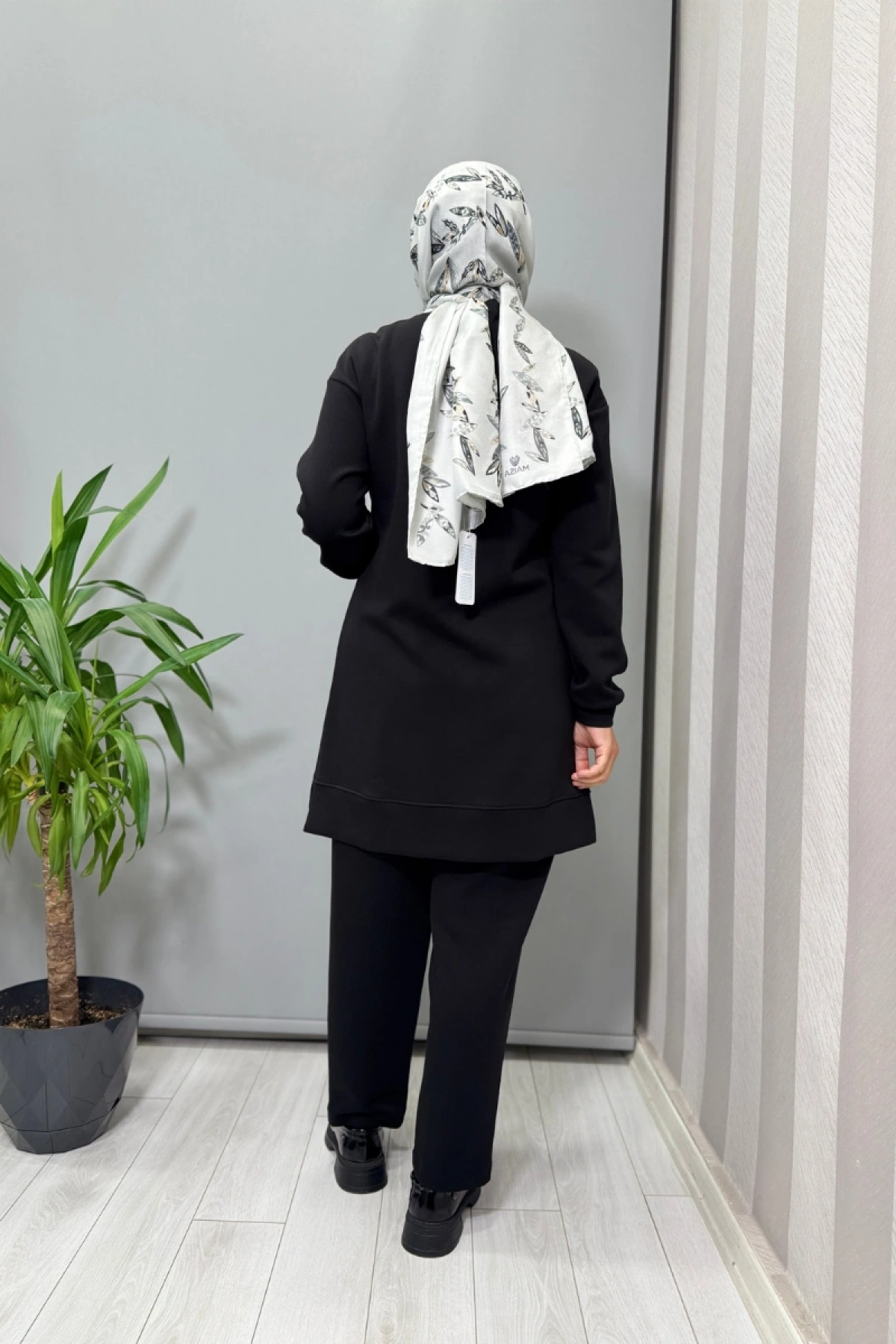 Almarwah 3lü Takım Siyah 202953