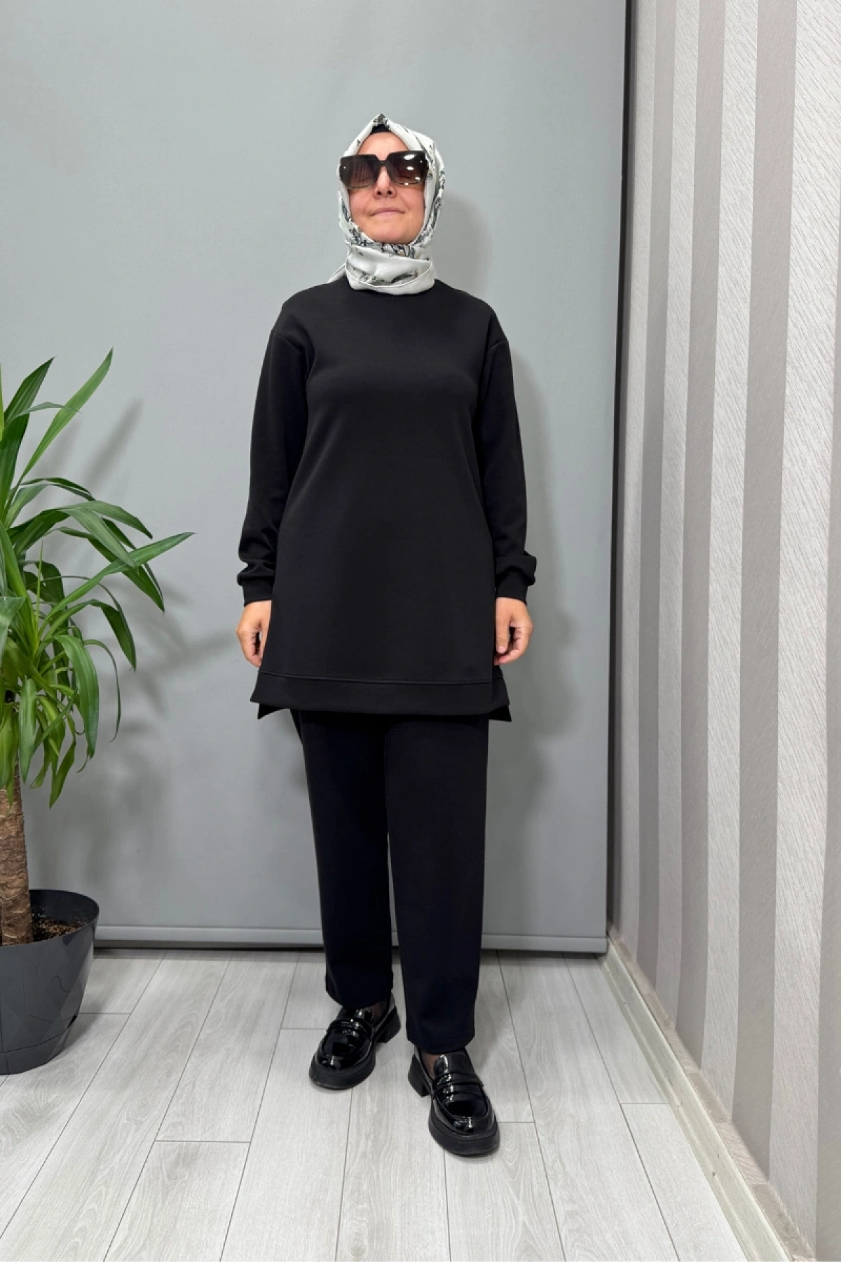 Almarwah 3lü Takım Siyah 202953