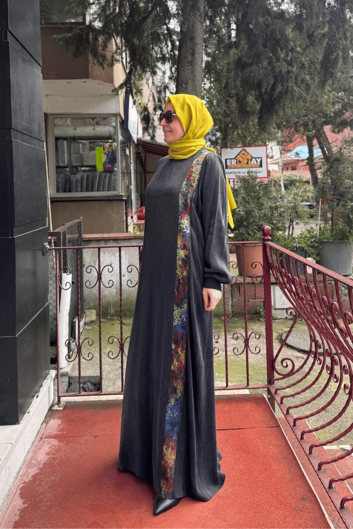 Almarwah Elbise Siyah 303807
