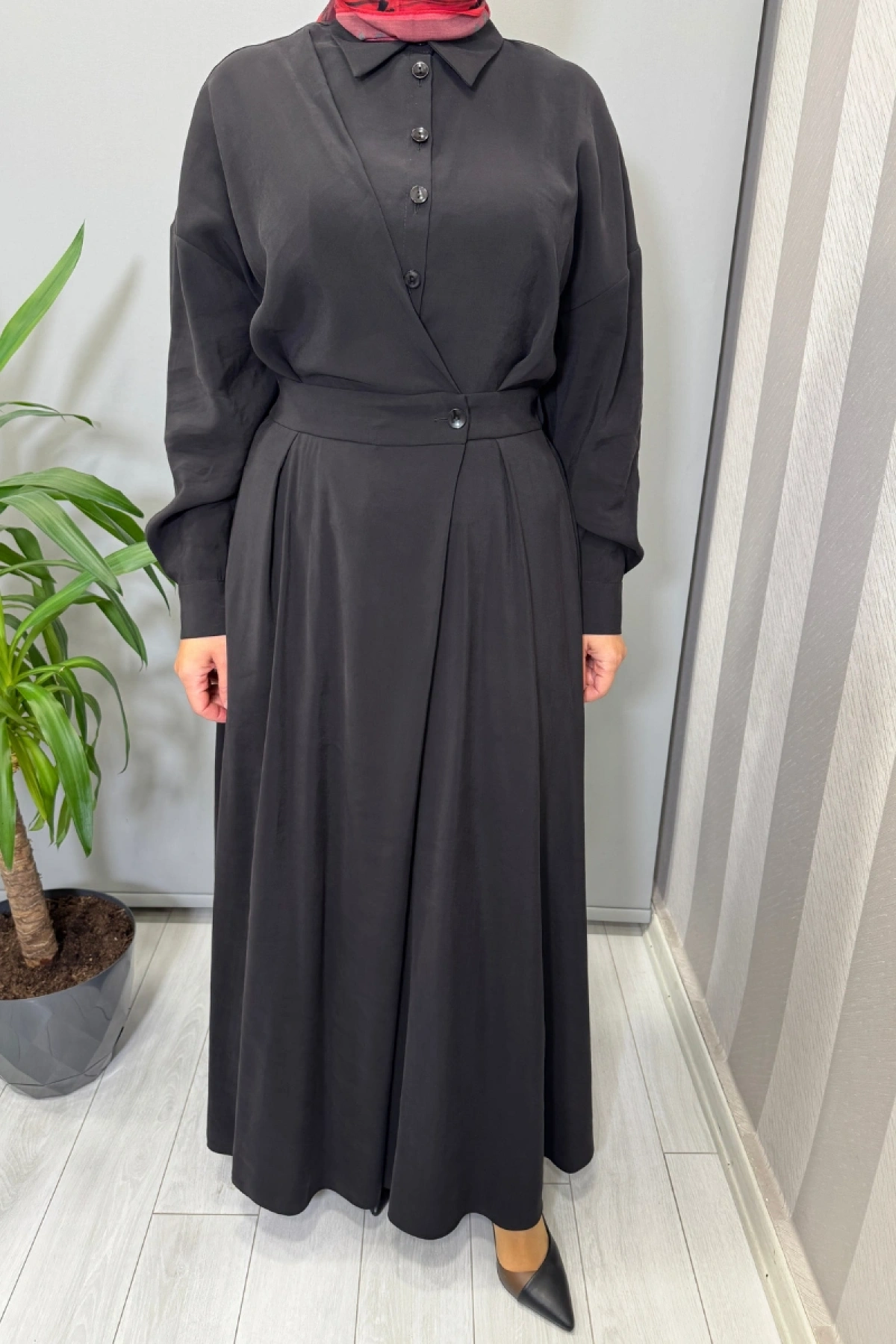 Almarwah Elbise Siyah 303876