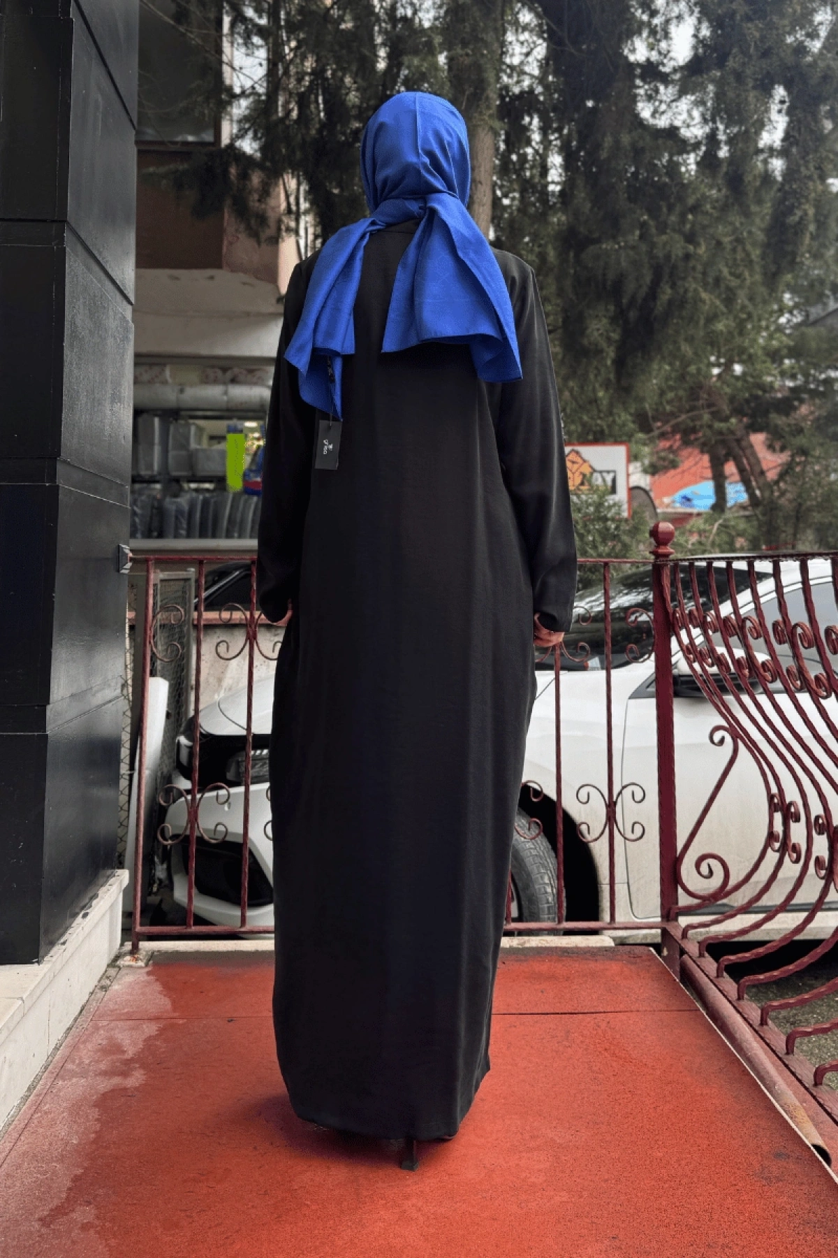Almarwah Etnik Desenli Kap Siyah 404926