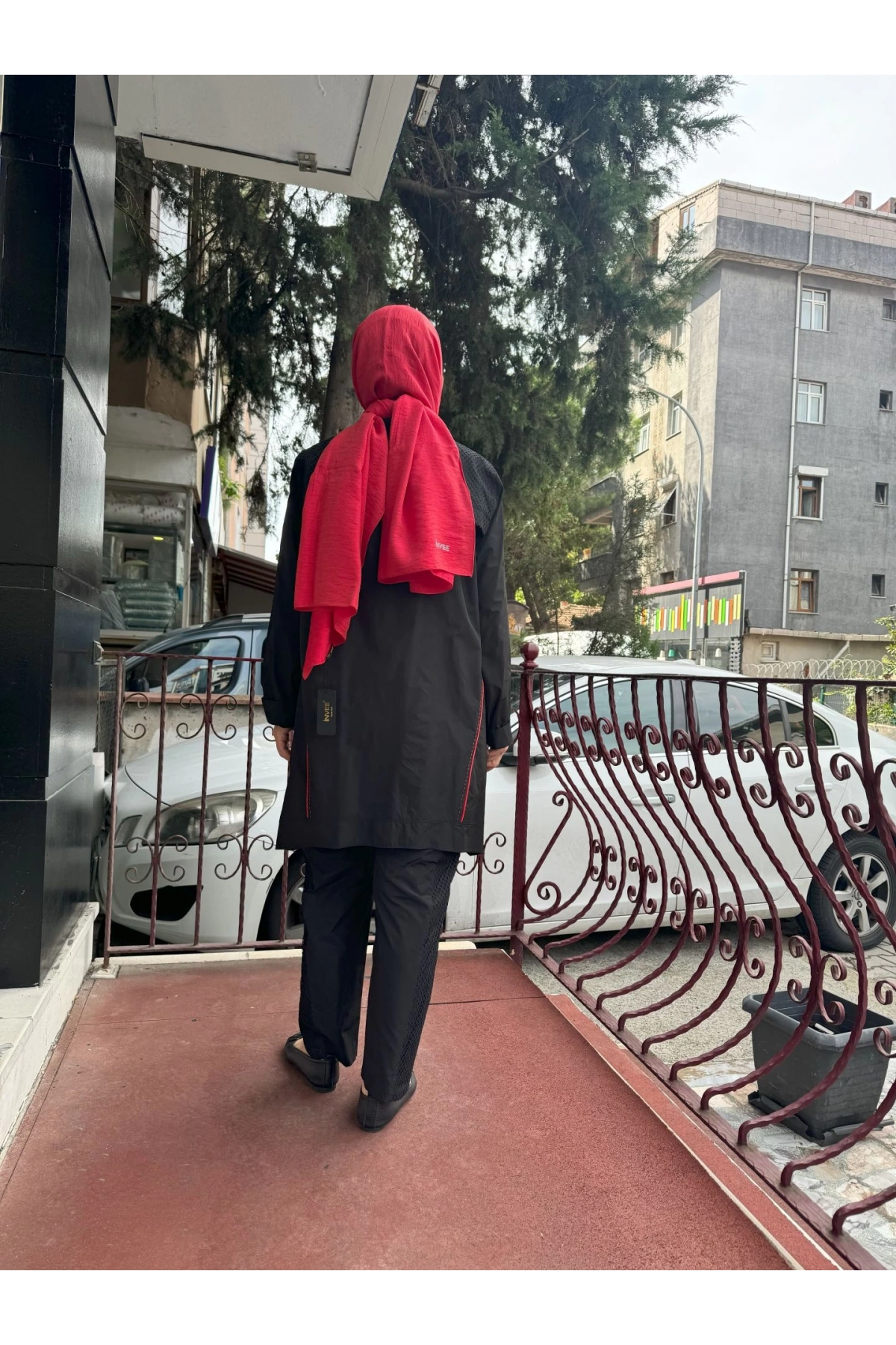 Almarwah File Detaylı Spor Takım Siyah 202642