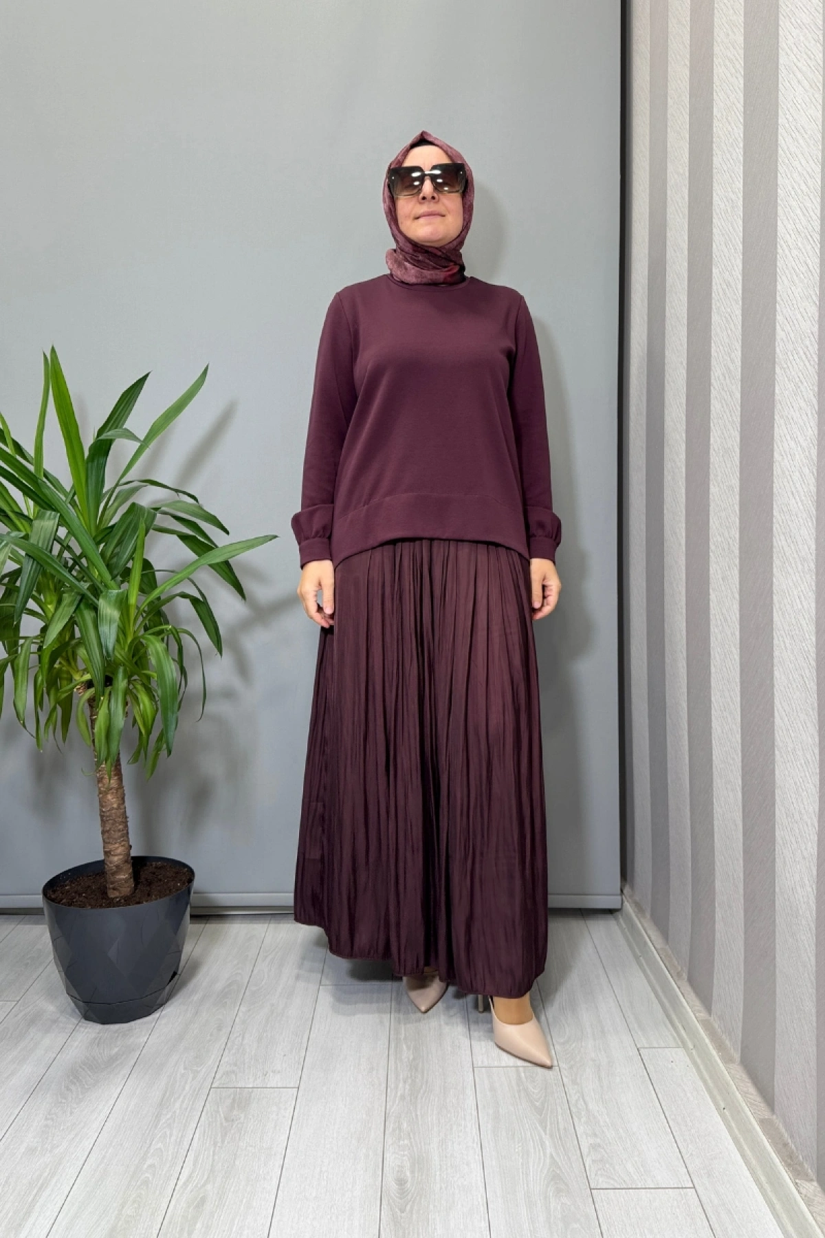 Almarwah Takım Bordo 202957