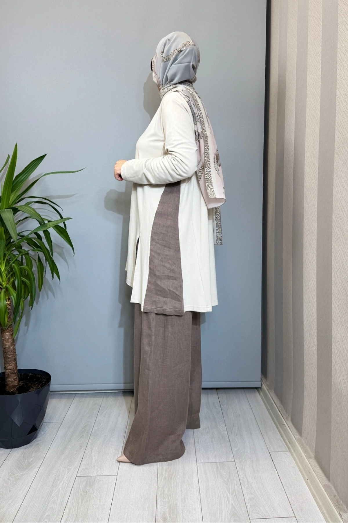 Almarwah Tunik Ekru 102260