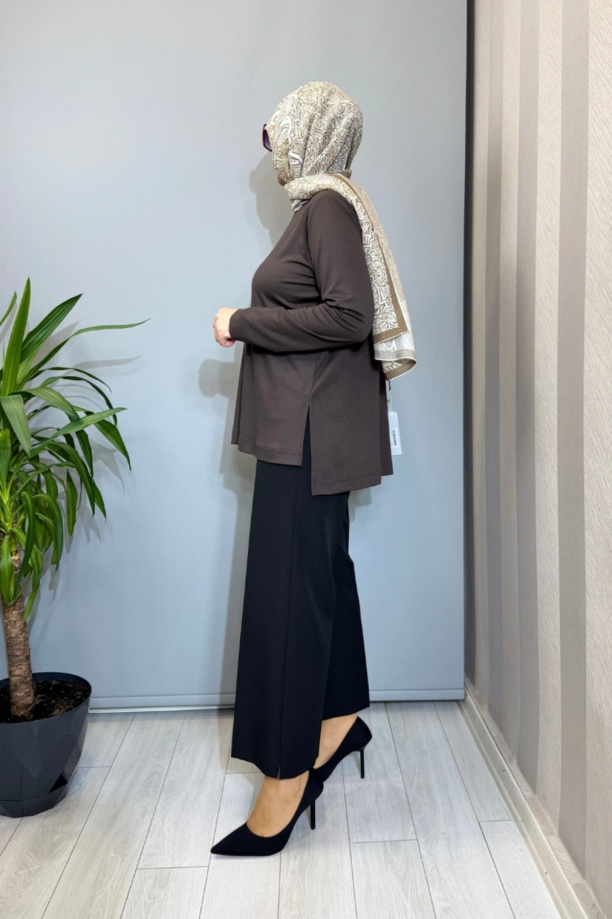 Almarwah Tunik Kahve 102225