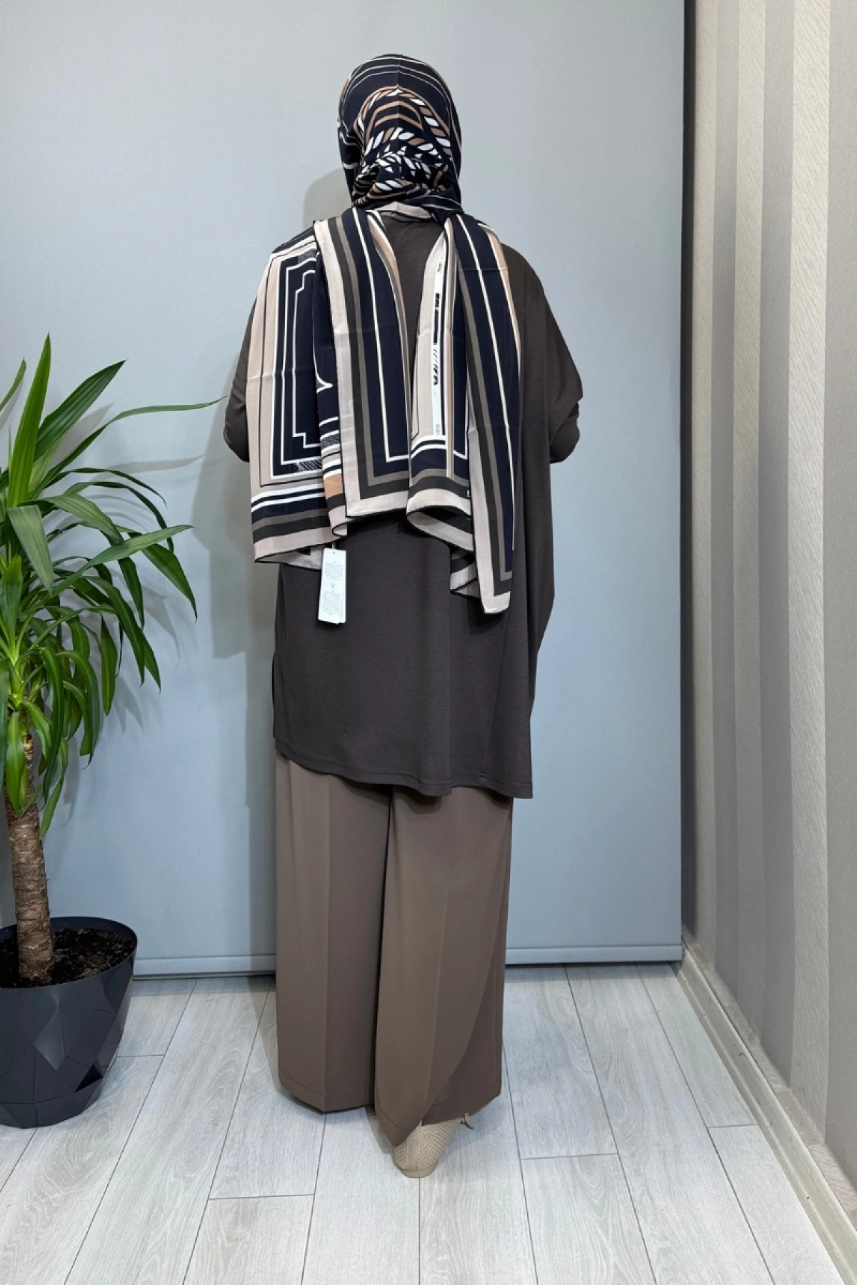 Almarwah Tunik Kahve 102227