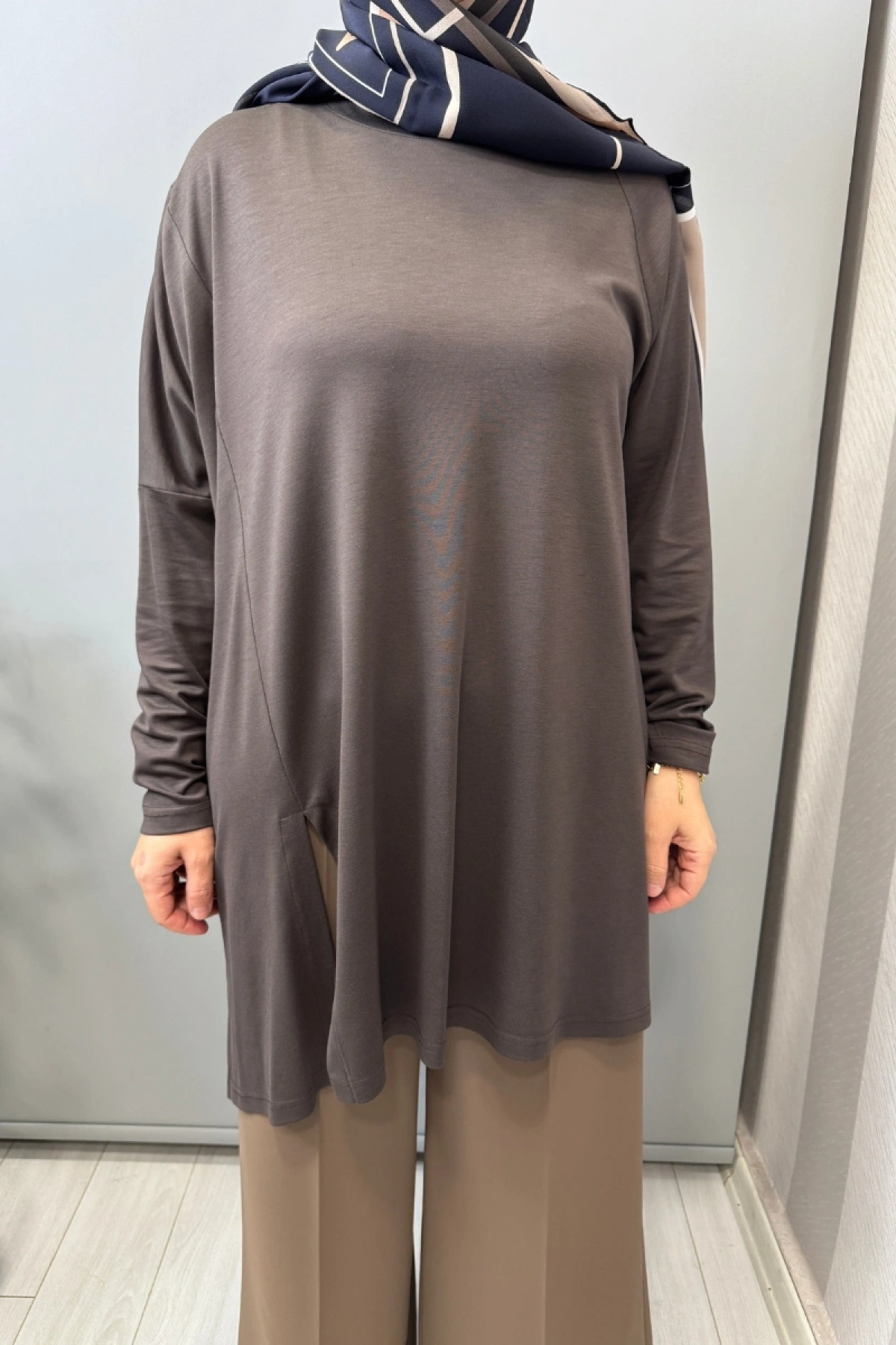 Almarwah Tunik Kahve 102227