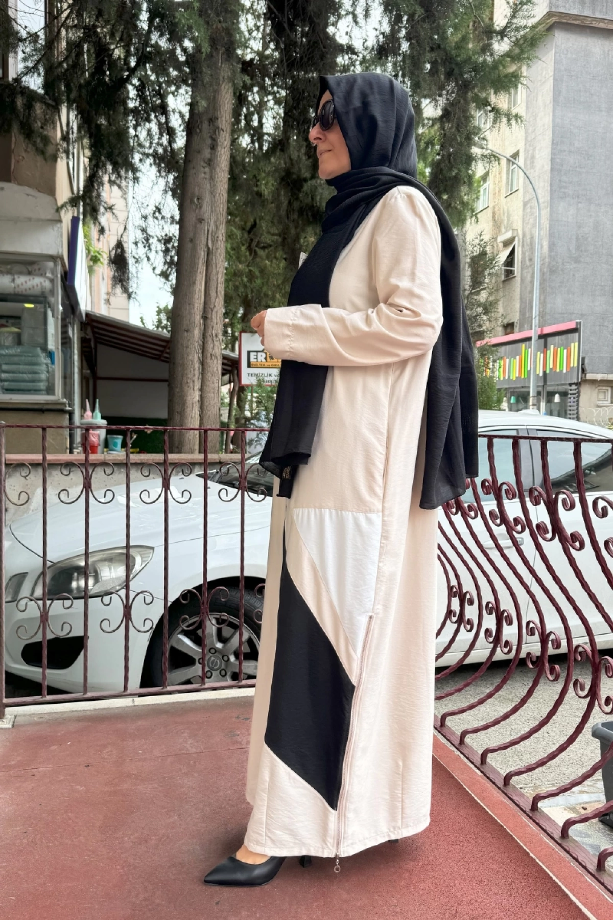 Almarwah Yanı Fermuar Detaylı Kap Bej 404839