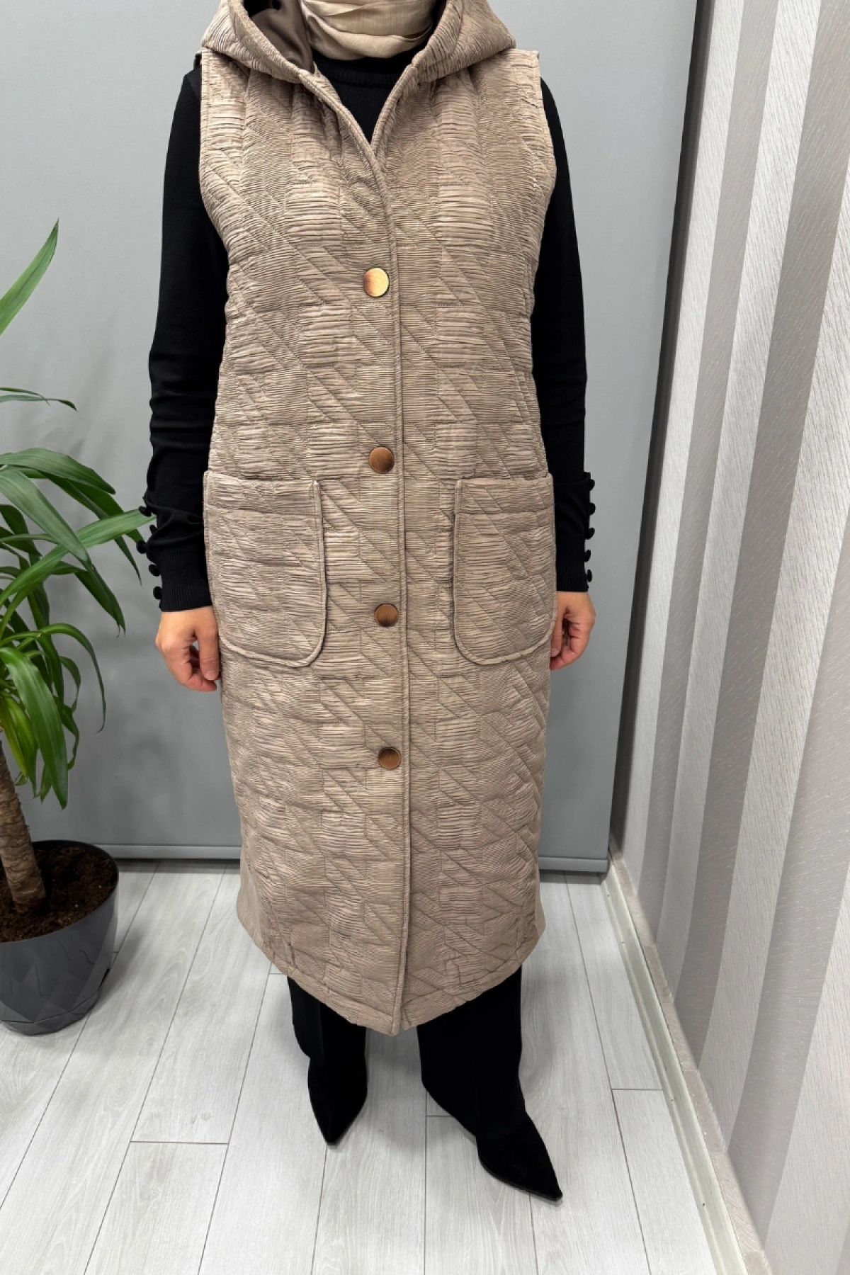 Almarwah Yelek Bej 505329