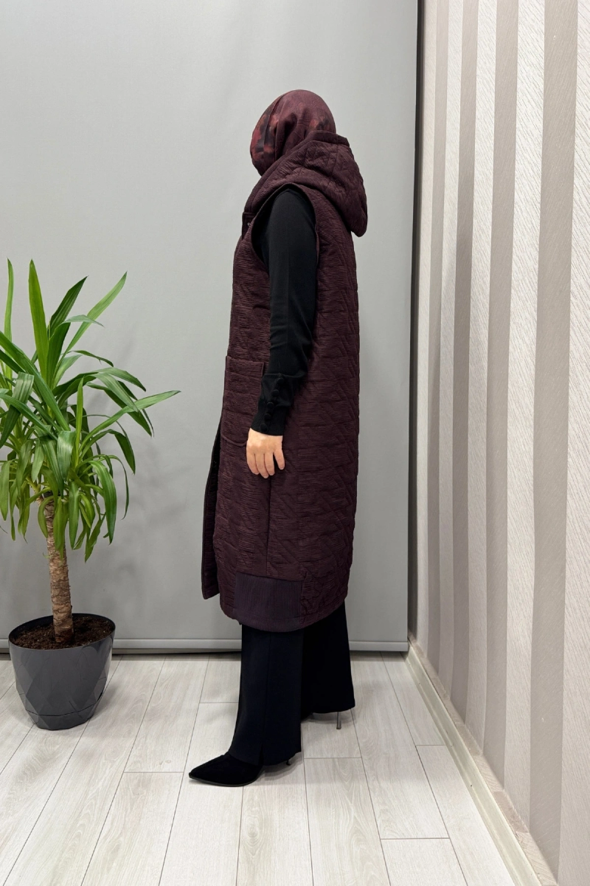 Almarwah Yelek Bordo 505329